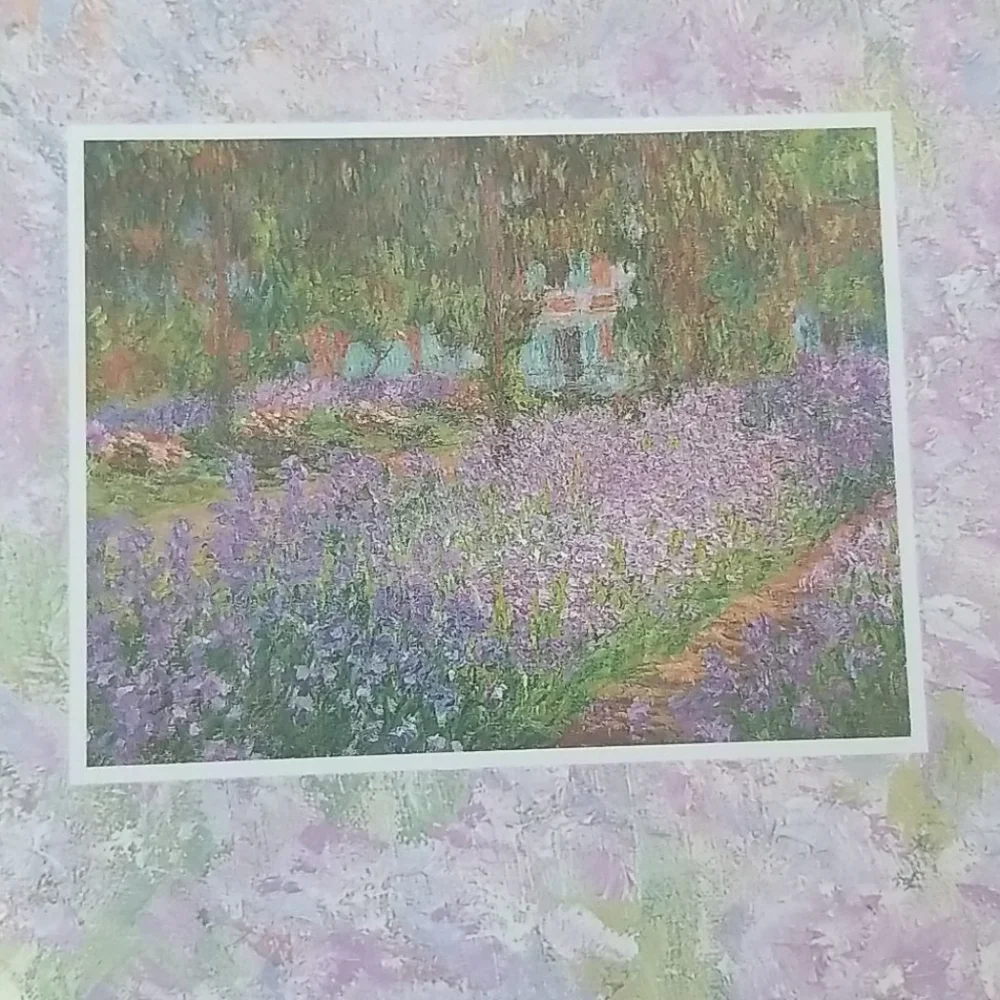 Monet Garden at Giverny journal